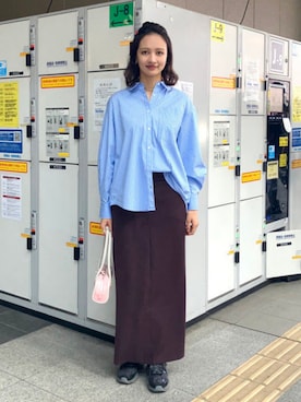 Ray BEAMSさん（レディース・168cm）の春コーディネート