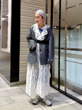 Ray BEAMSさん(レディース・152cm)の春コーディネート