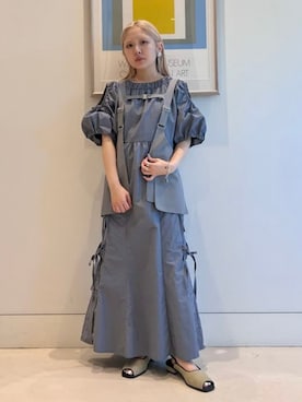 Ray BEAMSさん（レディース・152cm）の春コーディネート