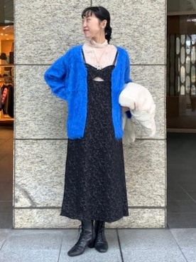 Ray BEAMSさん（レディース・162cm）の冬コーディネート