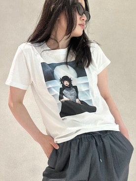 Ray BEAMSさん（レディース・158cm）の夏コーディネート