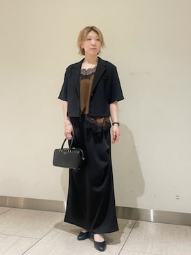 Ray BEAMSさん（レディース・155cm）の夏コーディネート