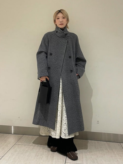 スタンドカラー ダブル コート（その他アウター）｜Ray BEAMS（レイ