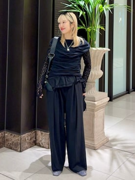 Ray BEAMSさん（レディース・153cm）の春コーディネート