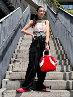 Ray BEAMSさん（レディース・160cm）の夏コーディネート