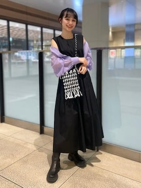 Ray BEAMSさん（レディース・155cm）の春コーディネート