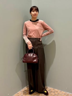 Ray BEAMSさん（レディース・162cm）の秋コーディネート