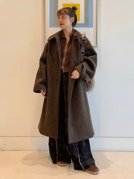「アイテム（その他アウター）」を使った、Ray BEAMSさん（レディース・160cm）の秋コーディネート