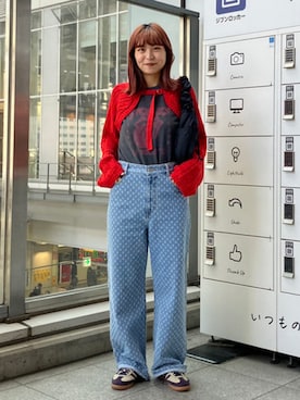 Ray BEAMSさん（レディース・160cm）の冬コーディネート