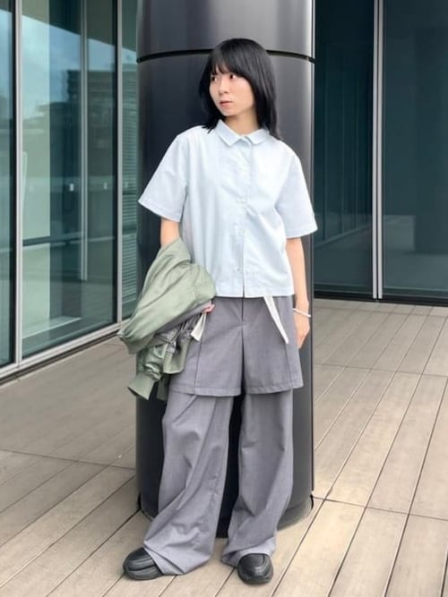 ハーフ レイヤード パンツ（スラックス）｜Ray BEAMS（レイビームス