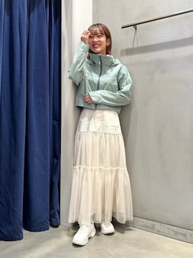 「Ray BEAMS（レイビームス）のアイテム（ブルゾン）」を使った、Ray BEAMSさん（レディース・160cm）の春コーディネート