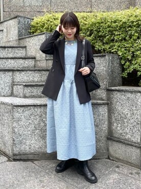 Ray BEAMSさん（レディース・158cm）の春コーディネート