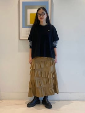 Ray BEAMSさん（レディース・167cm）の冬コーディネート