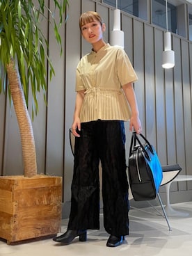 Ray BEAMSさん（レディース・163cm）の冬コーディネート