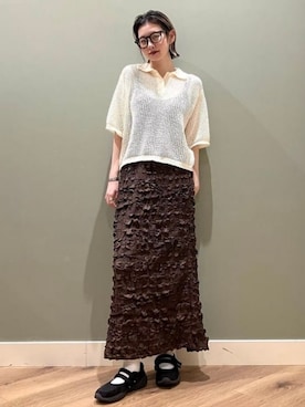 Ray BEAMSさん(レディース・156cm)の夏コーディネート