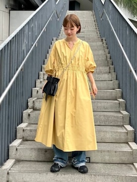 Ray BEAMSさん（レディース・160cm）の夏コーディネート