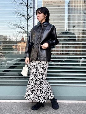 Ray BEAMSさん(レディース・170cm)の冬コーディネート