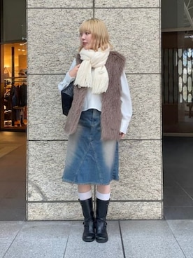 Ray BEAMSさん（レディース・162cm）の秋コーディネート