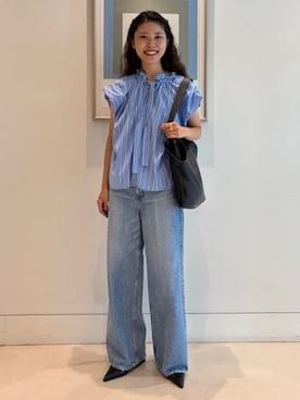 「Ray BEAMS（レイビームス）のアイテム」を使った、Ray BEAMSさん（レディース・164cm）の夏コーディネート