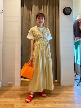 Ray BEAMSさん（レディース・153cm）の夏コーディネート