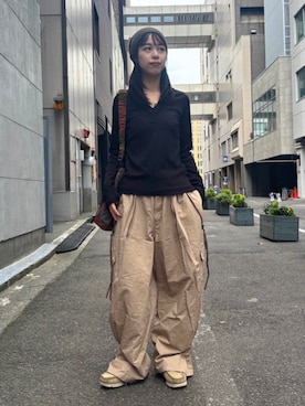 「Ray BEAMS（レイビームス）のアイテム」を使った、Ray BEAMSさん（レディース・159cm）の夏コーディネート