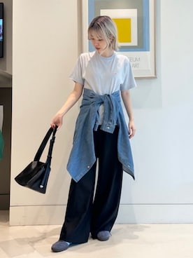 Ray BEAMSさん（レディース・161cm）の春コーディネート