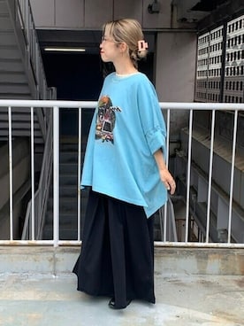 Ray BEAMSさん（レディース・156cm）の夏コーディネート