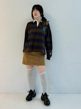 Ray BEAMSさん(レディース・156cm)の秋コーディネート