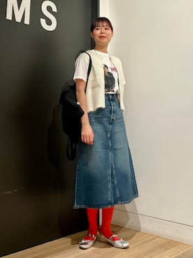 Ray BEAMSさん(レディース・159cm)の夏コーディネート