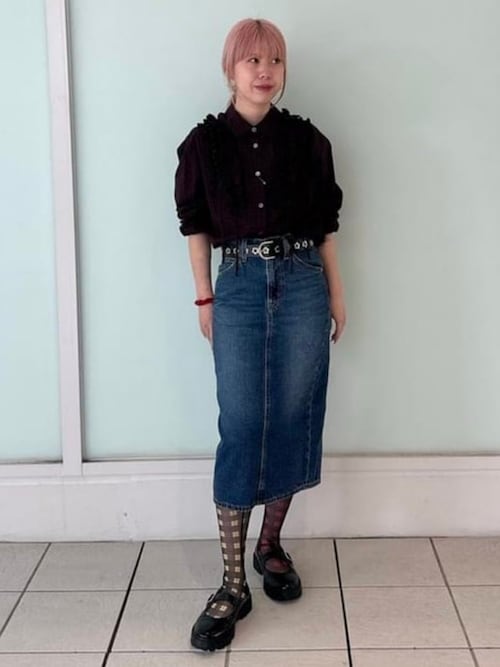 アパルトモン　Lisiere バックスリットスカート Lisiere 36 バックスリット ロング スカートL'Appartement back slit