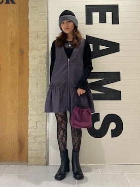「Ray BEAMS（レイビームス）のアイテム」を使った、Ray BEAMSさん（レディース・153cm）の秋コーディネート
