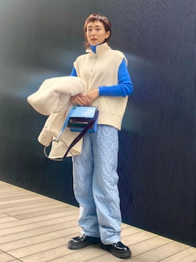 Ray BEAMSさん（レディース・159cm）の秋コーディネート