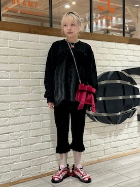 「Ray BEAMS（レイビームス）のアイテム」を使った、Ray BEAMSさん（レディース・158cm）の秋コーディネート