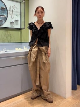 「Ray BEAMS（レイビームス）のアイテム」を使った、Ray BEAMSさん（レディース・163cm）の夏コーディネート