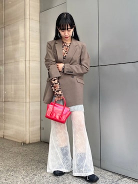 Ray BEAMSさん(レディース・160cm)の秋コーディネート