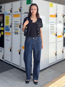 「Ray BEAMS（レイビームス）のアイテム」を使った、Ray BEAMSさん（レディース・168cm）の夏コーディネート