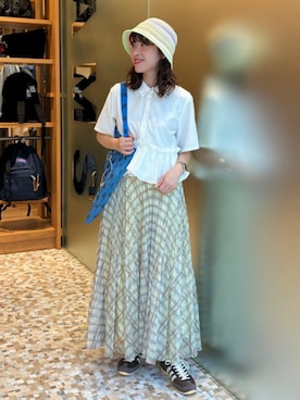 Ray BEAMSさん(レディース・154cm)の春コーディネート