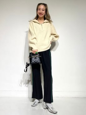 Ray BEAMSさん（レディース・163cm）の秋コーディネート