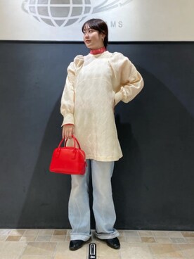 Ray BEAMSさん（レディース・162cm）の冬コーディネート