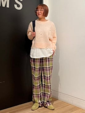 Ray BEAMSさん（レディース・154cm）の秋コーディネート