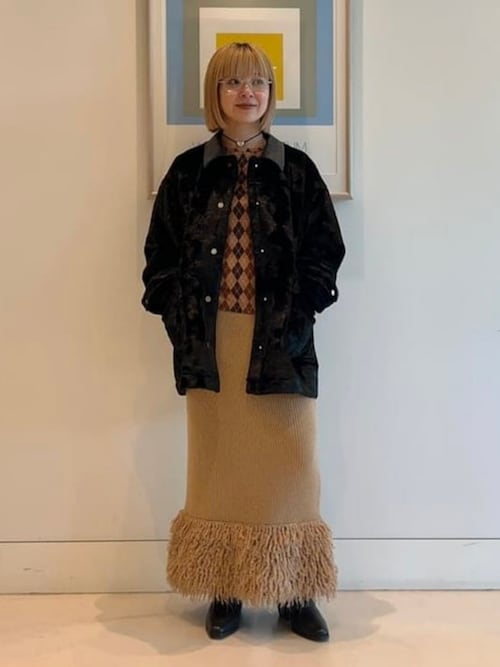 セール】RBS / フェイクファー ステンカラー コート（ステンカラー