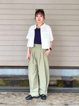 Ray BEAMSさん（レディース・155cm）の春コーディネート