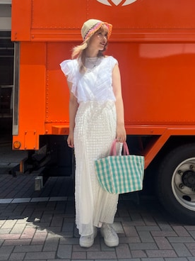 Ray BEAMSさん（レディース・163cm）の春コーディネート