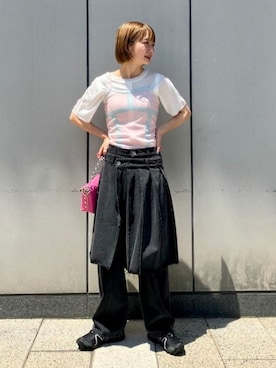 Ray BEAMSさん（レディース・160cm）の夏コーディネート