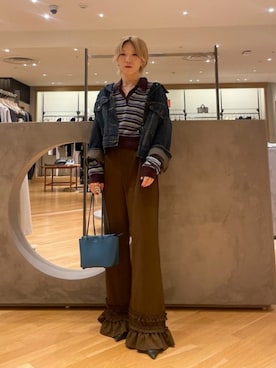 「Ray BEAMS（レイビームス）のアイテム」を使った、Ray BEAMSさん（レディース・155cm）の秋コーディネート