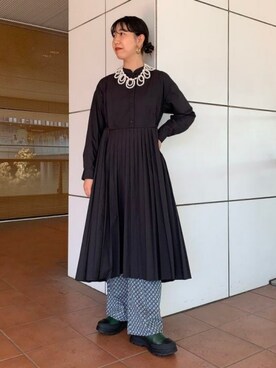 Ray BEAMSさん（レディース・157cm）の秋コーディネート