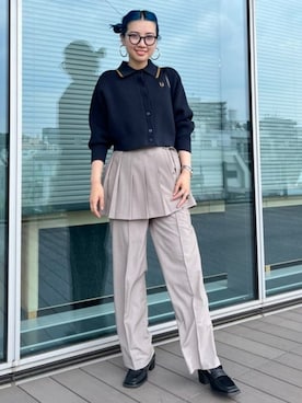 Ray BEAMSさん（レディース・170cm）の秋コーディネート