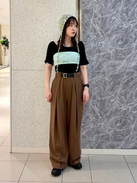 Ray BEAMSさん（レディース・155cm）の夏コーディネート