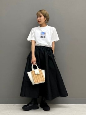 Ray BEAMSさん(レディース・153cm)の夏コーディネート