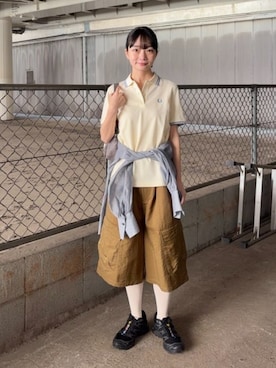 「Ray BEAMS（レイビームス）のアイテム（パンツ）」を使った、Ray BEAMSさん（レディース・160cm）の春コーディネート